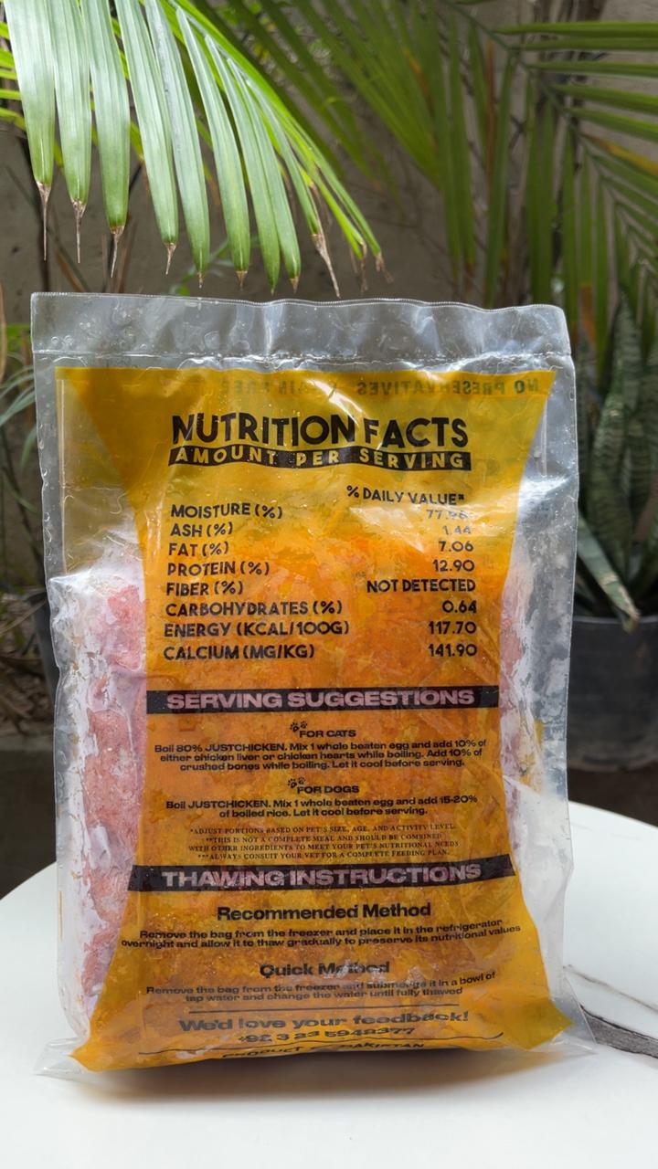 JustChicken™ Customizable Chicken Base - (1kg)