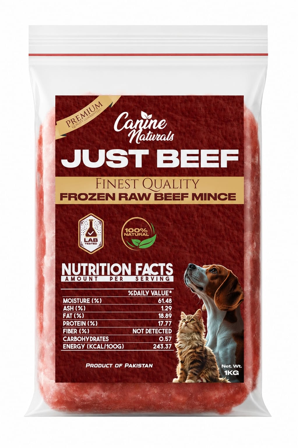 JustBeef™ Customizable Beef Base - (1kg)